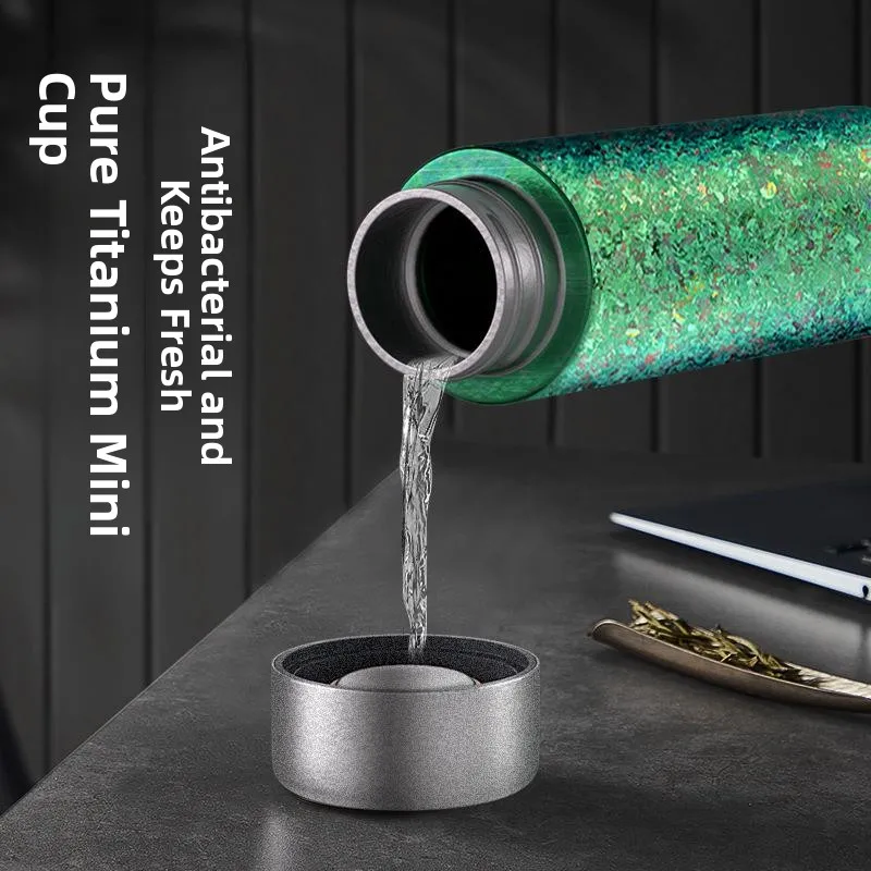 Portable Luxury Pure Titanium Vacuum Insulated Tea Cup Cup Thermal Cup Bag Cup Lipstick Cup Silver Color Three-Lid Cup C...
Portable Luxury Pure Titanium Vacuum Insulated Tea Cup Cup Thermal Cup Bag Cup Lipstick Cup Silver Color Three-Lid Cup C...