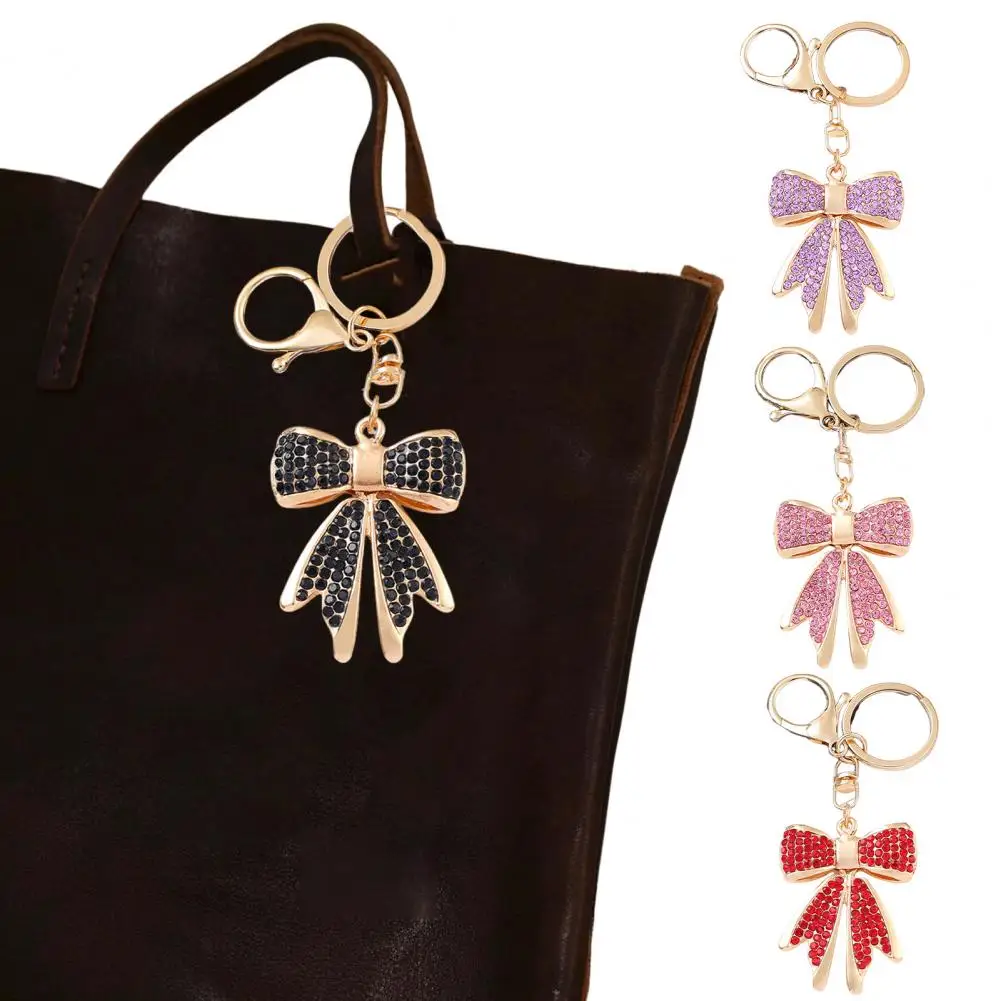 Women Rhinestone Bow Keychain Sparkling Bow Bag Charm Faux Crystal Key Chain Car Pendant Valentine Gift Bow Key Ring
Women Rhinestone Bow Keychain Sparkling Bow Bag Charm Faux Crystal Key Chain Car Pendant Valentine Gift Bow Key Ring