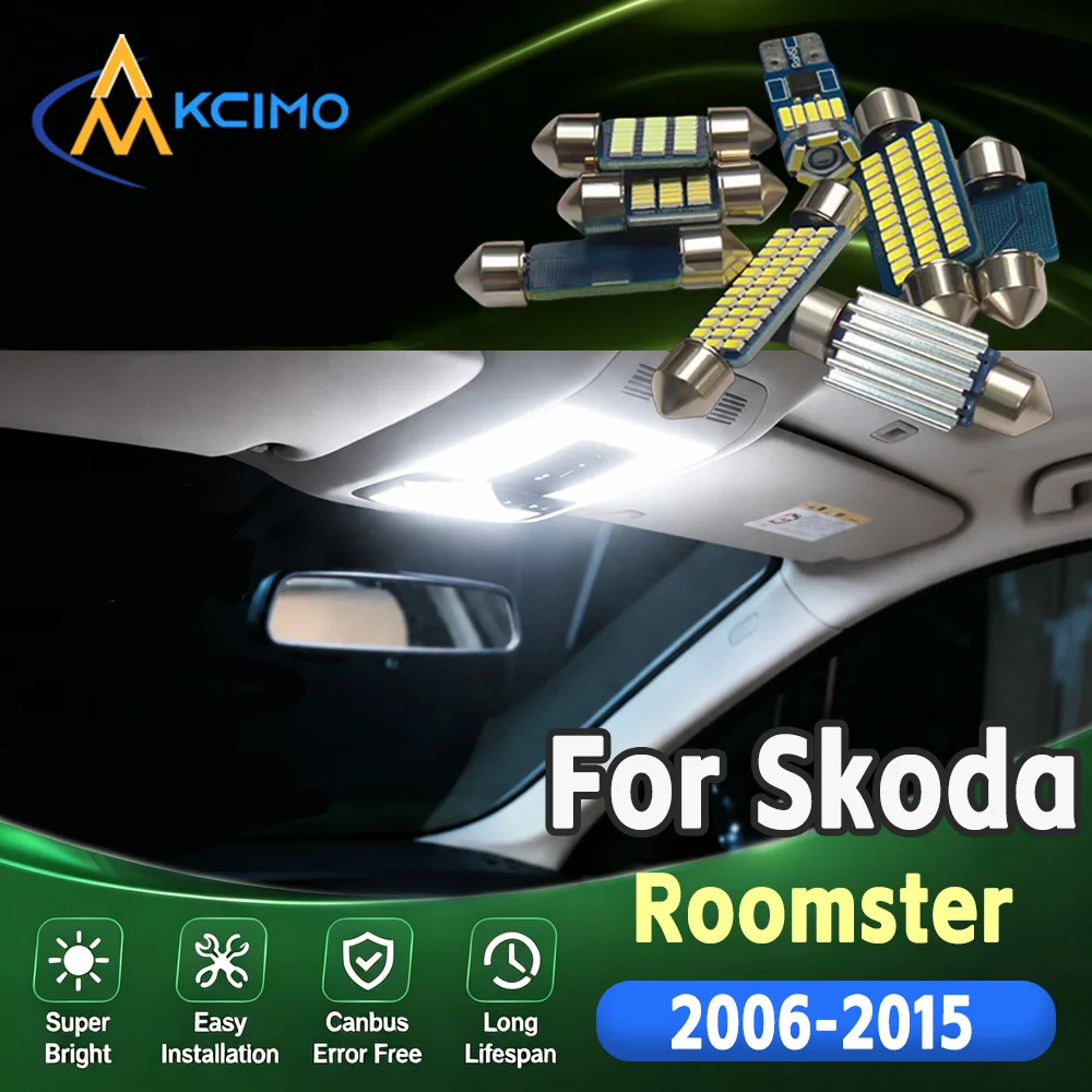 For Skoda Roomster 2006-2015 Vehicle Specific Canbus LED Interior Reading Map Light Bulbs Long Lifespan Indoor Lamp Accessories
For Skoda Roomster 2006-2015 Vehicle Specific Canbus LED Interior Reading Map Light Bulbs Long Lifespan Indoor Lamp Accessories