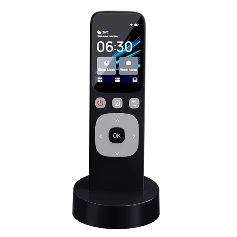 Wifi Home Appliance Center Control Wireless Touch Screen Handheld Central Control APP Remote Control USB Rechargeable
Wifi Home Appliance Center Control Wireless Touch Screen Handheld Central Control APP Remote Control USB Rechargeable
