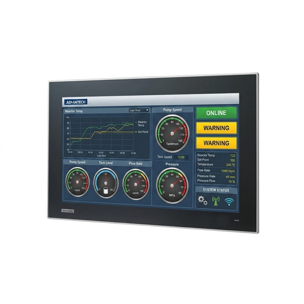 Advantech FPM-7181W 18.5 Inch WXGA PCAP Touch Control Direct VGA, and DVI Ports Industrial Monitor
Advantech FPM-7181W 18.5 Inch WXGA PCAP Touch Control Direct VGA, and DVI Ports Industrial Monitor