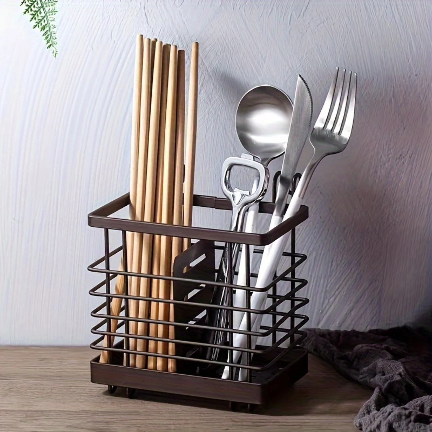 Multi-functional Carbon Steel Rack Hanging Tableware Drying, Chopstick Drain, and Wall Mounted Chopstick Cage
Multi-functional Carbon Steel Rack Hanging Tableware Drying, Chopstick Drain, and Wall Mounted Chopstick Cage