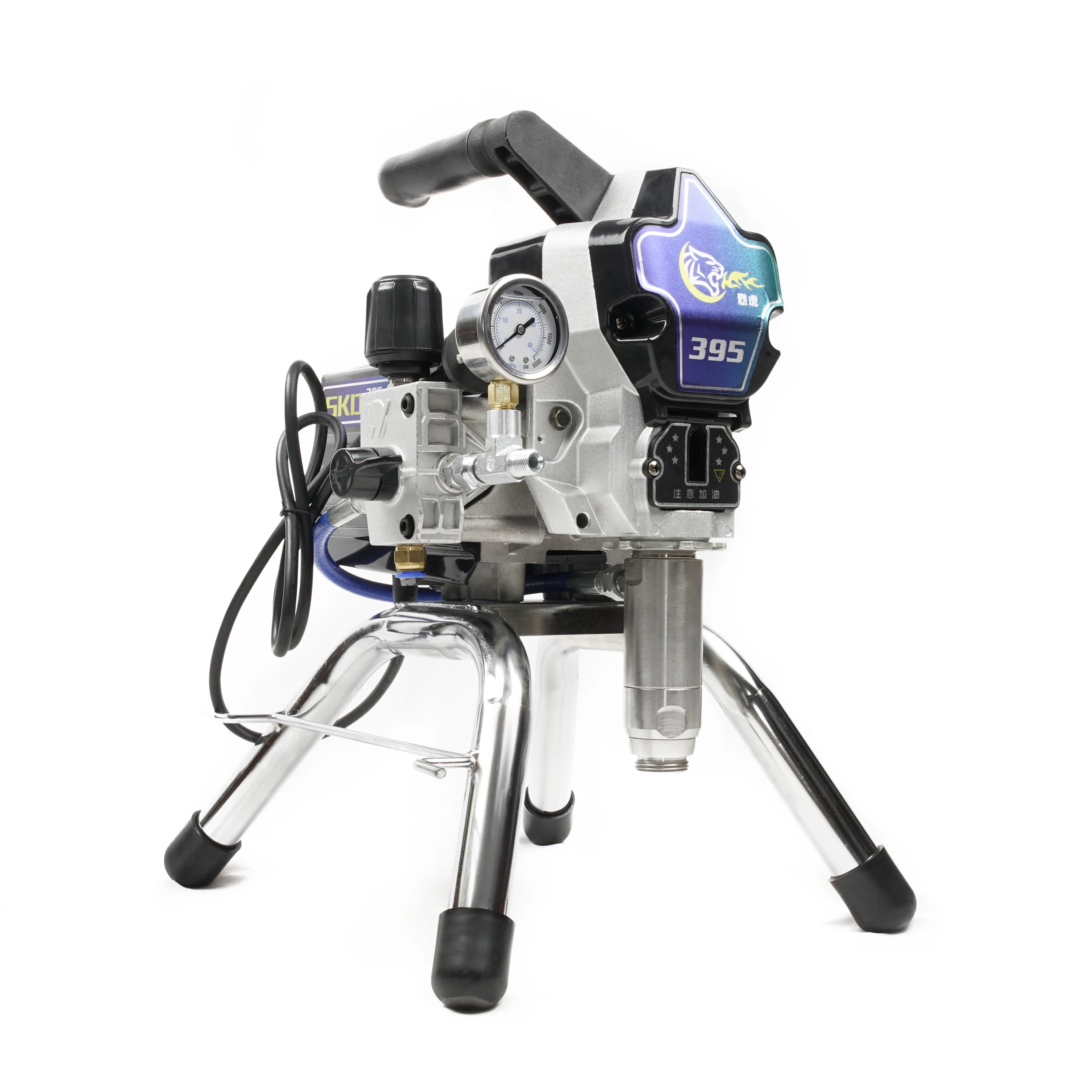 Tiger Cub XLH-595 Электрический безвоздушный распылитель краски Многофункциональный электрический распылитель для латексной краски
Tiger Cub XLH-595 Электрический безвоздушный распылитель краски Многофункциональный электрический распылитель для латексной краски