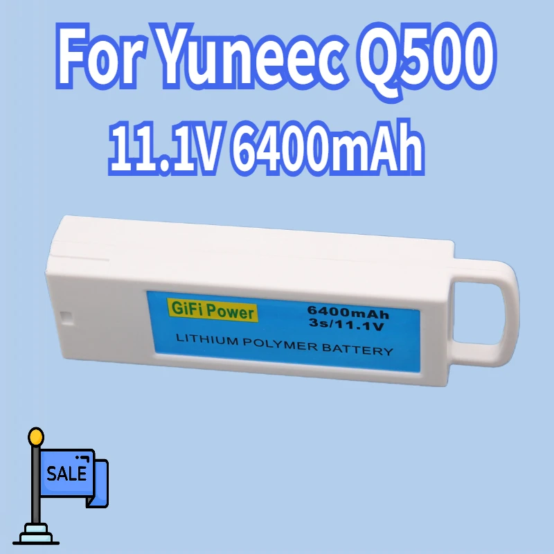 11.1V 6400mAh GIFI 3s Upgrade Flight Lipo Battery FOR Yuneec Q500/Q500+/Q500 4K/Q500+ PRO 4K RC Drone
11.1V 6400mAh GIFI 3s Upgrade Flight Lipo Battery FOR Yuneec Q500/Q500+/Q500 4K/Q500+ PRO 4K RC Drone