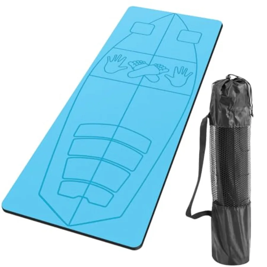Surf Mat for Pop-up Practice Surfing Balance Training 72" x 27" Extra Large Multi-purpose Foldable Rubber Yoga Mat Non Slip wit
Surf Mat for Pop-up Practice Surfing Balance Training 72" x 27" Extra Large Multi-purpose Foldable Rubber Yoga Mat Non Slip wit