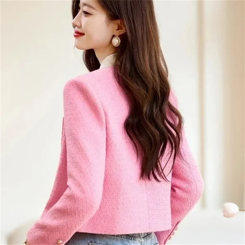 Xiaoxiangfeng Coat Women's Spring Autumn 2025New French Jacket Ladies Temperament Outerwear High Sense Short Overcoat Female Top
Xiaoxiangfeng Coat Women's Spring Autumn 2025New French Jacket Ladies Temperament Outerwear High Sense Short Overcoat Female Top