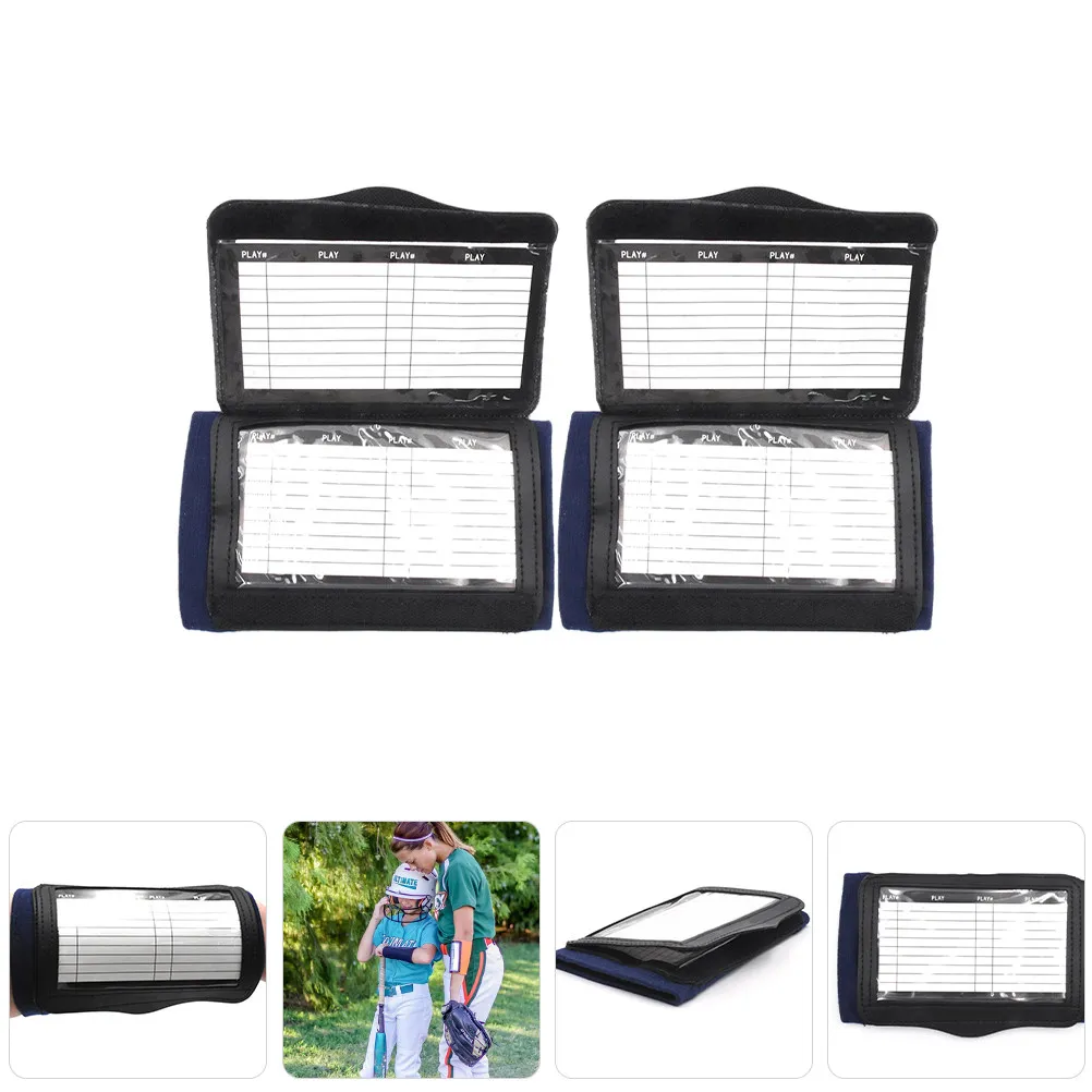 2Pcs Tactical Football Play Wristband Polyester Coaching Board for Game Strategy Analysis Portable Card Holder Sports Wrist Gear
2Pcs Tactical Football Play Wristband Polyester Coaching Board for Game Strategy Analysis Portable Card Holder Sports Wrist Gear