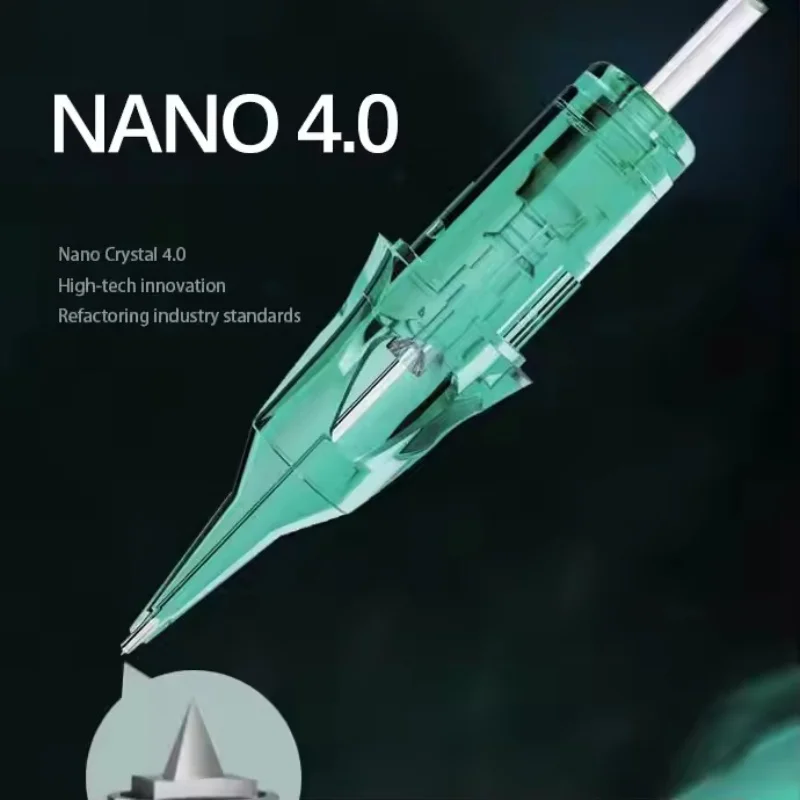PMU Nano 4.0 Eyebrow Tattoo Needle 52nm Universal Cartridge Needle Tattoo Syringe Film Safety Tube Disposable Tattoo Needle
PMU Nano 4.0 Eyebrow Tattoo Needle 52nm Universal Cartridge Needle Tattoo Syringe Film Safety Tube Disposable Tattoo Needle
