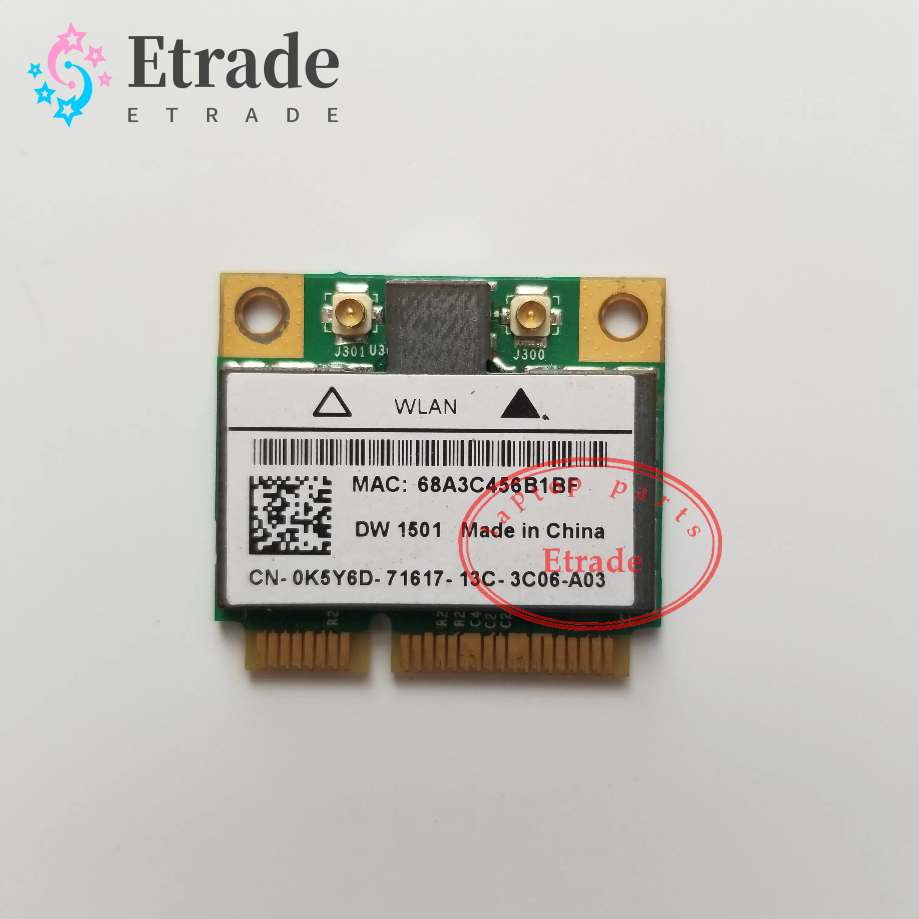150M Wireless Wifi Mini PCI-E Card DW1501 0K5Y6D Broadcom BCM94313HMG2L For Dell 11Z 13 series 14 series 15 series 17 series
150M Wireless Wifi Mini PCI-E Card DW1501 0K5Y6D Broadcom BCM94313HMG2L For Dell 11Z 13 series 14 series 15 series 17 series