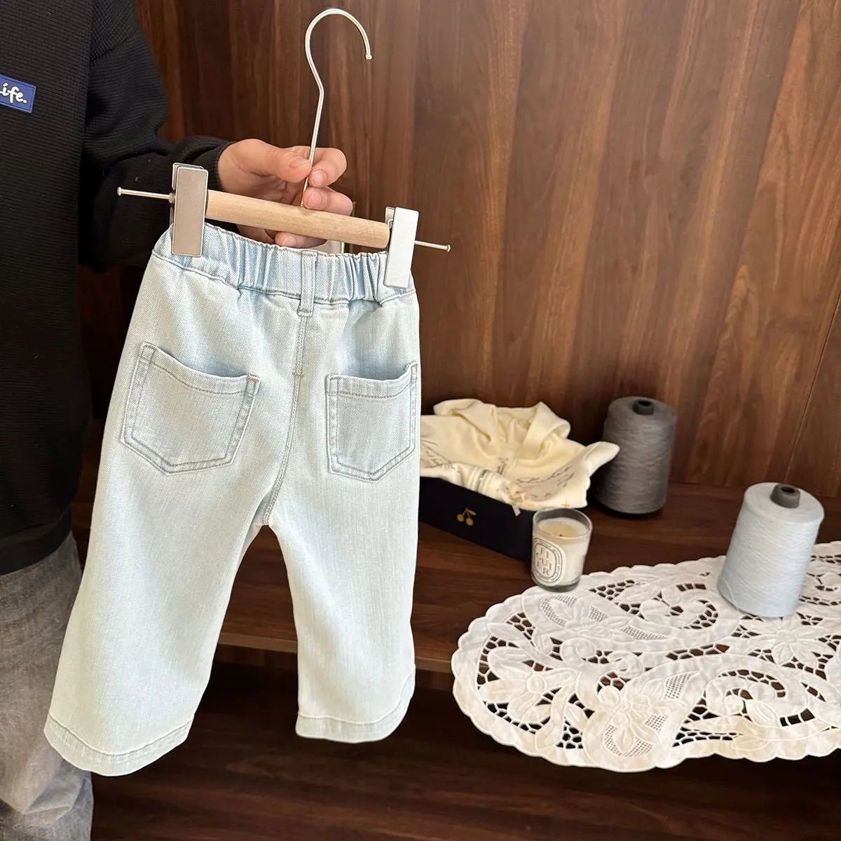 Fashion Girls Straight Leg Denim Jeans Spring Autumn children's Pant Kids Casual Soft Trousers
Fashion Girls Straight Leg Denim Jeans Spring Autumn children's Pant Kids Casual Soft Trousers