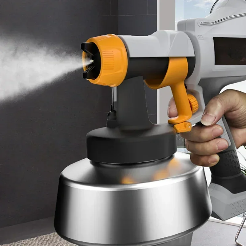 Upgrade Tool Electric Spray Gun Lithium Electric Small Household Sprayer Emulsion Paint High-power Paint Spray Gun
Upgrade Tool Electric Spray Gun Lithium Electric Small Household Sprayer Emulsion Paint High-power Paint Spray Gun