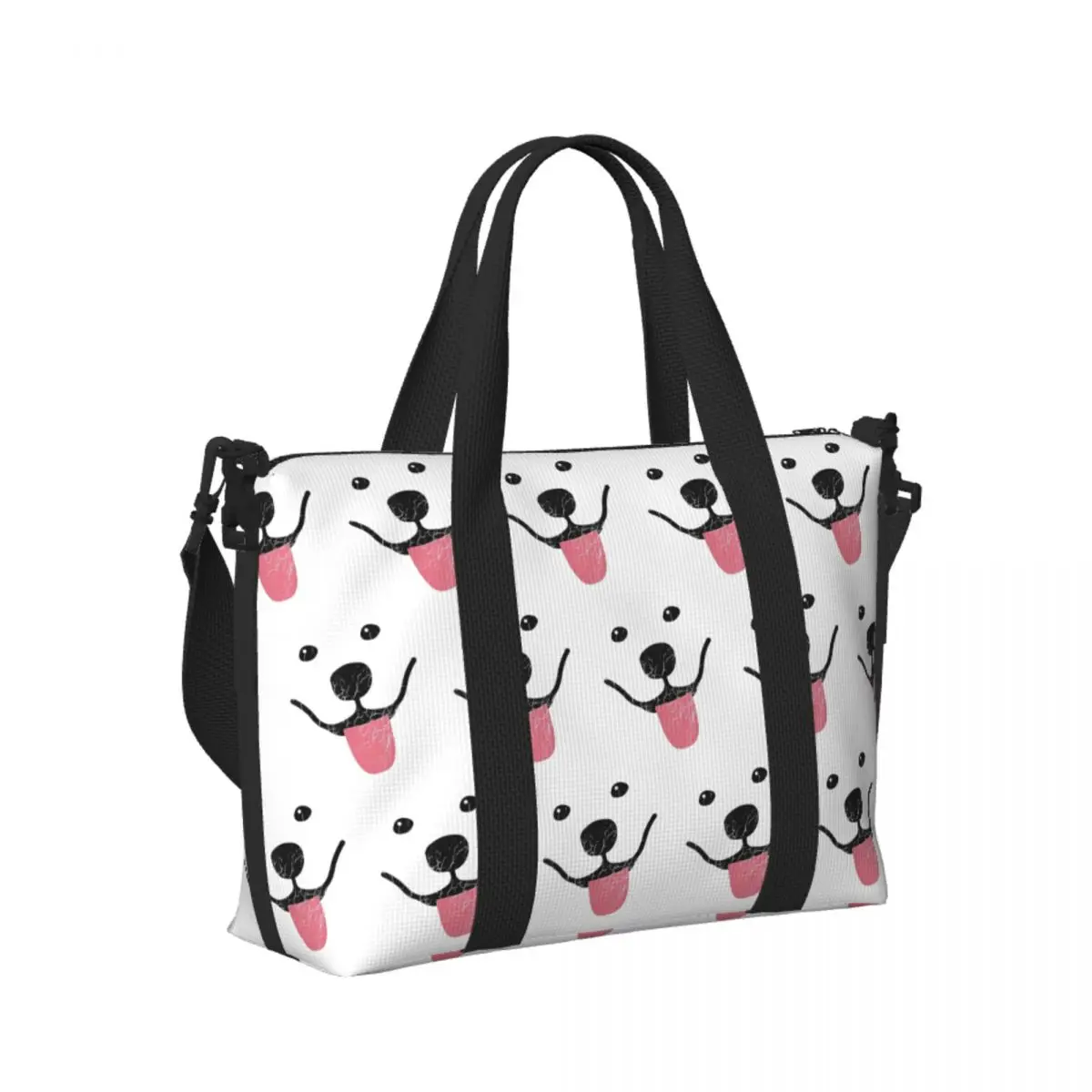 Custom Funny Samoyed Beach Travel Bag Large Capacity Tote Bags for Gym Yoga Women Shopping Duffle Shoulder Bag
Custom Funny Samoyed Beach Travel Bag Large Capacity Tote Bags for Gym Yoga Women Shopping Duffle Shoulder Bag