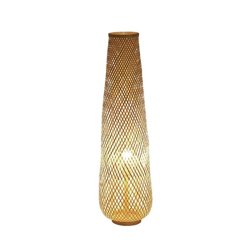 Japanese-style floor lamp, homestay bedroom tatami tea room retro bamboo floor lamp
Japanese-style floor lamp, homestay bedroom tatami tea room retro bamboo floor lamp