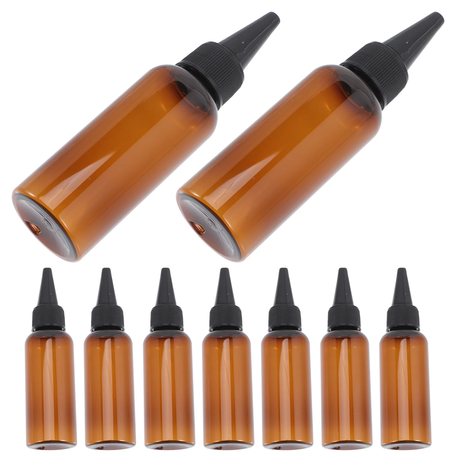 10Pcs Small Squeeze Bottles 50Ml Empty Refillable Oil Applicator Bottle for Hair Care Dye Shampoo Lotion Ink Liquid
10Pcs Small Squeeze Bottles 50Ml Empty Refillable Oil Applicator Bottle for Hair Care Dye Shampoo Lotion Ink Liquid