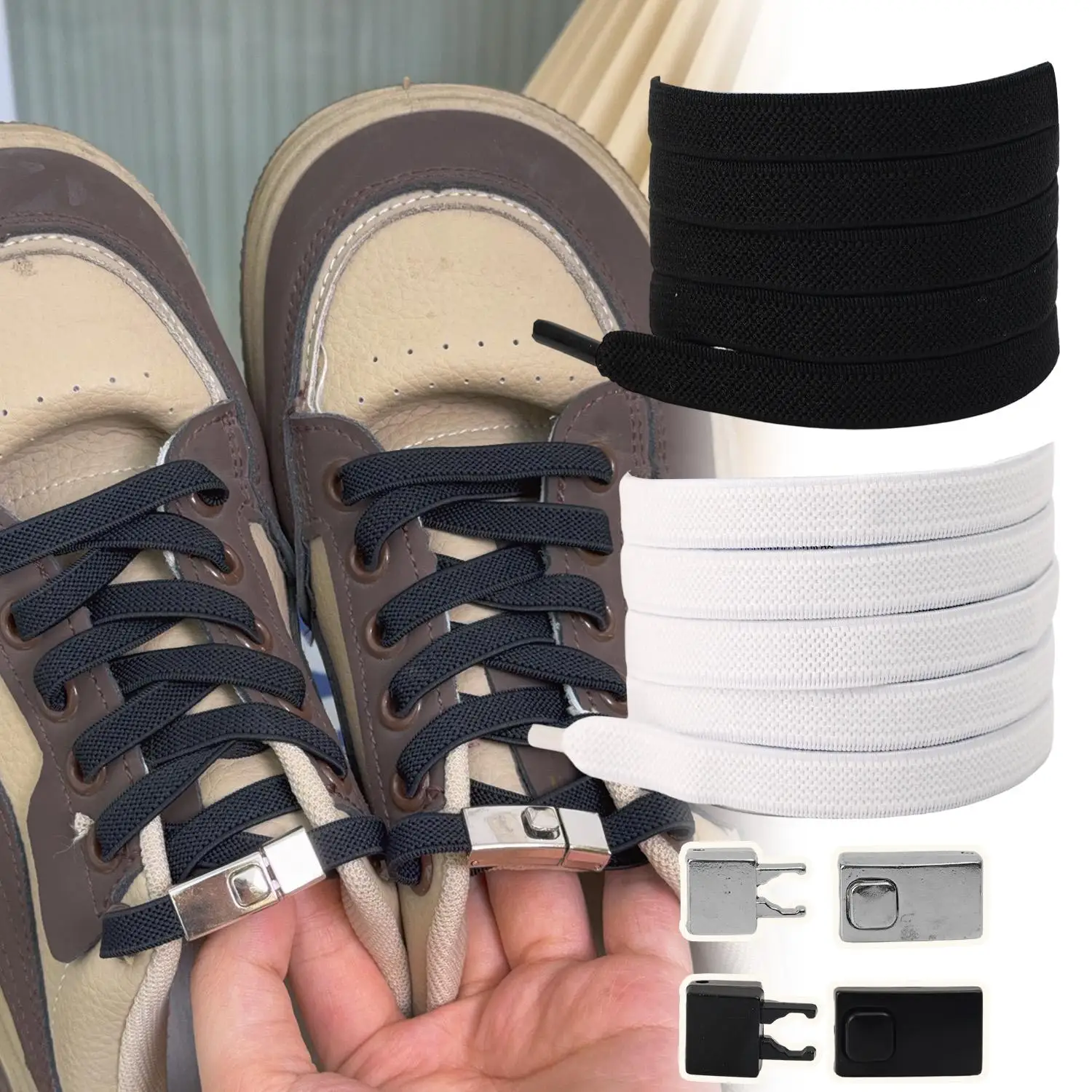 Press Lock Shoelaces Without Ties Flats Elastic Laces Sneakers One Size Fit All Adult Kids No Tie Shoe Laces Shoes Accessories
Press Lock Shoelaces Without Ties Flats Elastic Laces Sneakers One Size Fit All Adult Kids No Tie Shoe Laces Shoes Accessories