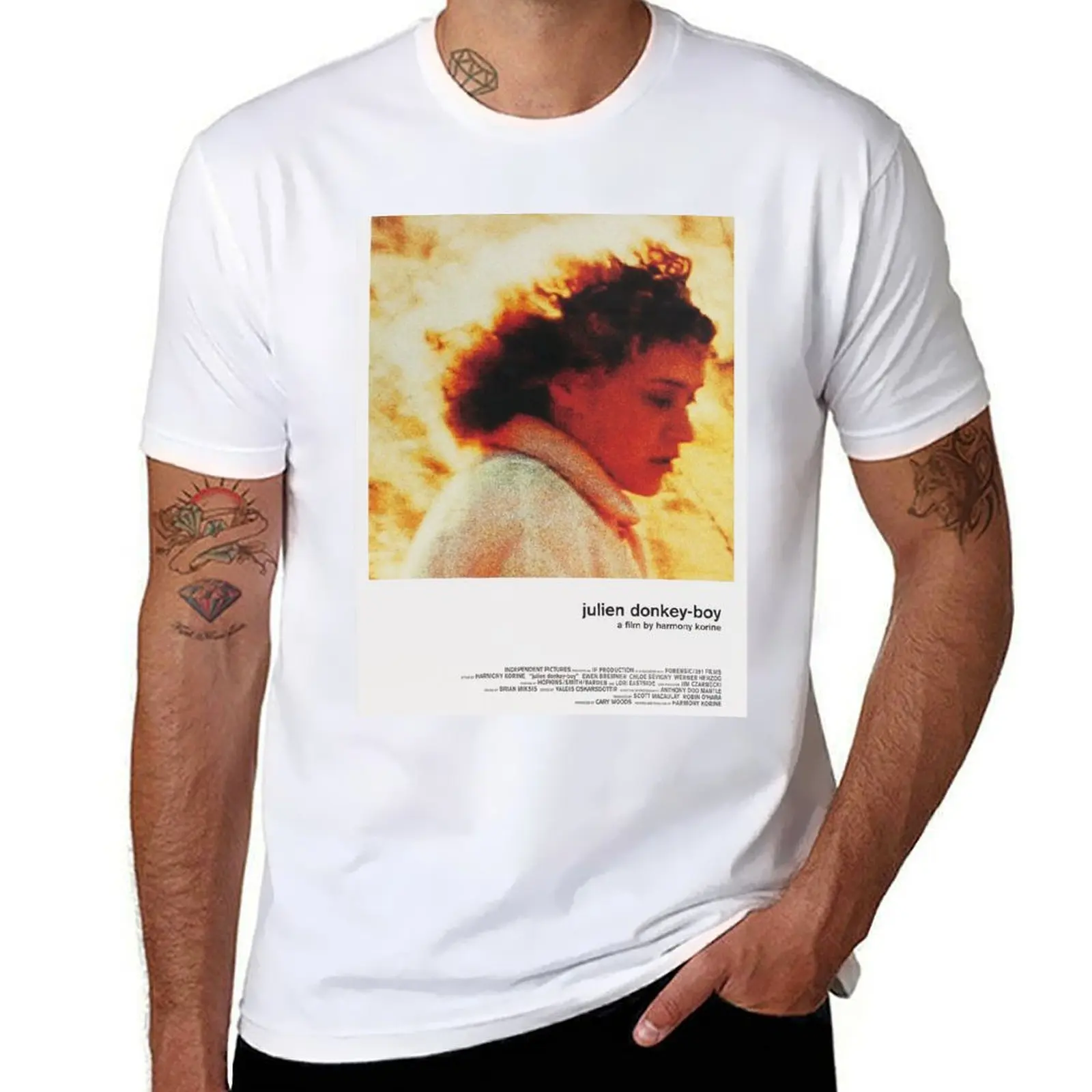 Harmony Korine: Julien Donkey Boy - Vintage Movie Poster T-Shirt t shirt man cotton T-Shirt
Harmony Korine: Julien Donkey Boy - Vintage Movie Poster T-Shirt t shirt man cotton T-Shirt