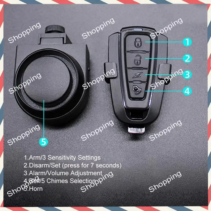 M20K 115Db Беспроводная велосипедная сигнализация IP55 Водонепроницаемая мотоциклетная сигнализация с дистанционным управлением Противоугонная система сигнализации с детектором велосипеда
M20K 115Db Беспроводная велосипедная сигнализация IP55 Водонепроницаемая мотоциклетная сигнализация с дистанционным управлением Противоугонная система сигнализации с детектором велосипеда