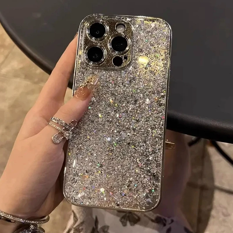 Pop Luxury Glitter Blingbling Phone Case For IPhone 11 12 13 14 15 16 Pro Max Plus Shockproof Bumper Cases Cover
Pop Luxury Glitter Blingbling Phone Case For IPhone 11 12 13 14 15 16 Pro Max Plus Shockproof Bumper Cases Cover