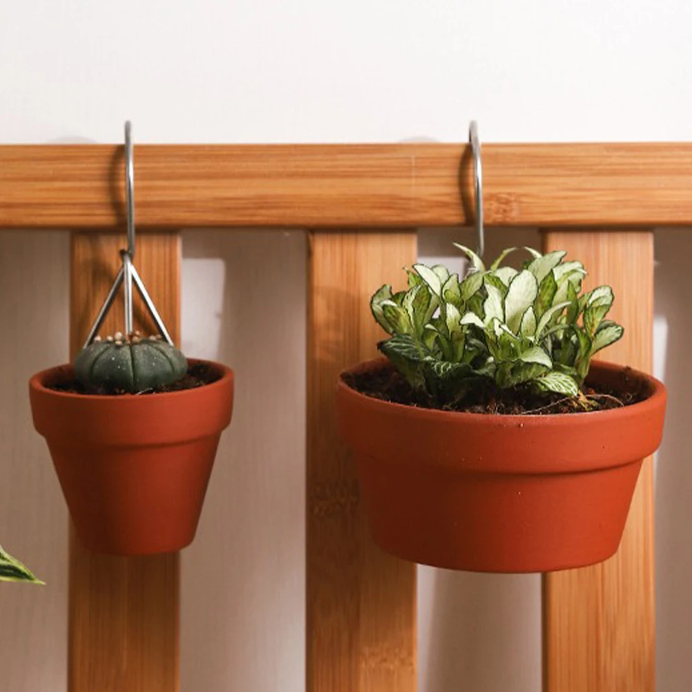 2 Durable Stainless Steel Hooks for 18CMx16CM Ceramic Pots Hanging Planter Rack Balcony Garden Small Lightweight
2 Durable Stainless Steel Hooks for 18CMx16CM Ceramic Pots Hanging Planter Rack Balcony Garden Small Lightweight