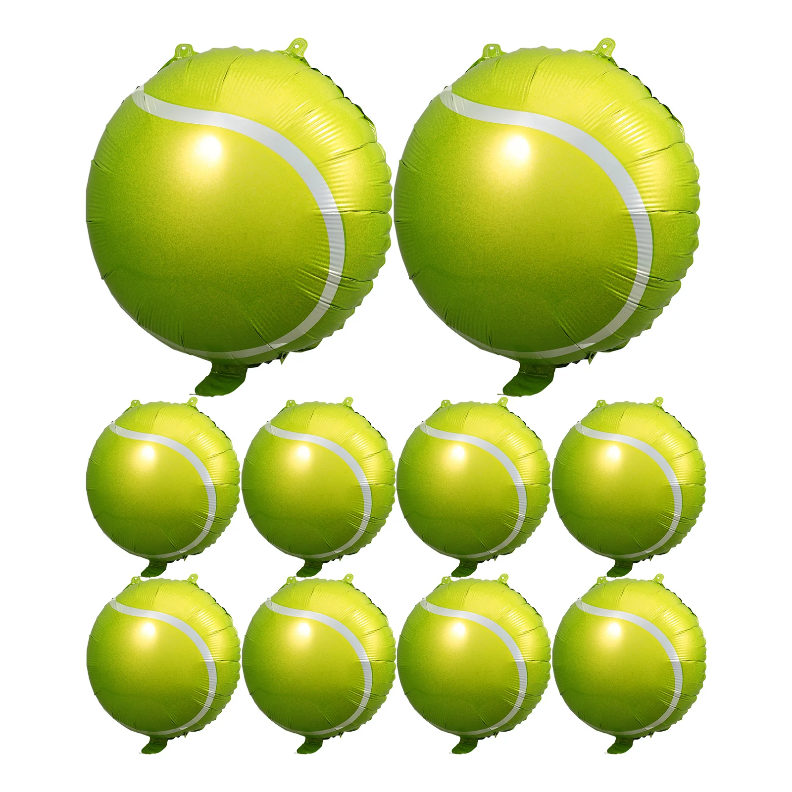 10 Pcs Tennis Ball Balloons Inflatable Green Sports Party Decorations Birthday Favors Hanging Balloon Accessories
10 Pcs Tennis Ball Balloons Inflatable Green Sports Party Decorations Birthday Favors Hanging Balloon Accessories