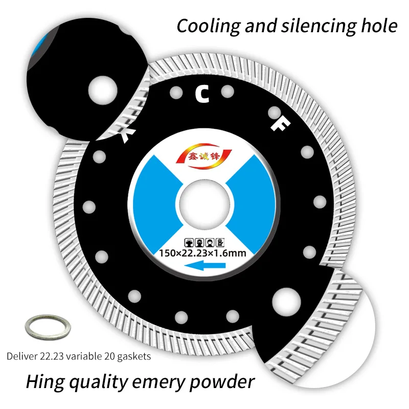 Xinchengfeng Heavy Duty Metal Cutting Saw Blade Grinder Disc For Angle Grinder Concrete Wall And Masonry Stone Cutting
Xinchengfeng Heavy Duty Metal Cutting Saw Blade Grinder Disc For Angle Grinder Concrete Wall And Masonry Stone Cutting