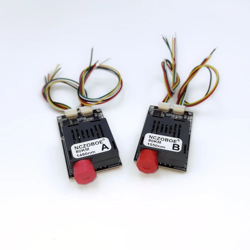 NCZOBOE TTL Optical Transceiver Module Kit TX RX 100KM DC Drone-Specific Optical Terminal Equipment
NCZOBOE TTL Optical Transceiver Module Kit TX RX 100KM DC Drone-Specific Optical Terminal Equipment