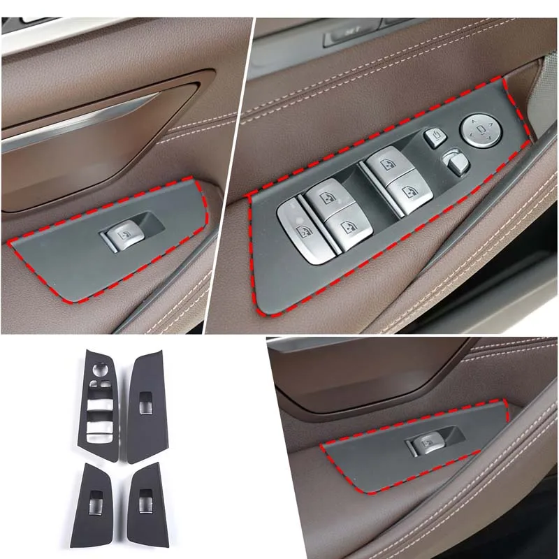 Door Glass Lifting Panel Replace Parts Car Door Window Lift Switch Button Panel Trim Cover For BMW 5 Series G38 2018-2022
Door Glass Lifting Panel Replace Parts Car Door Window Lift Switch Button Panel Trim Cover For BMW 5 Series G38 2018-2022