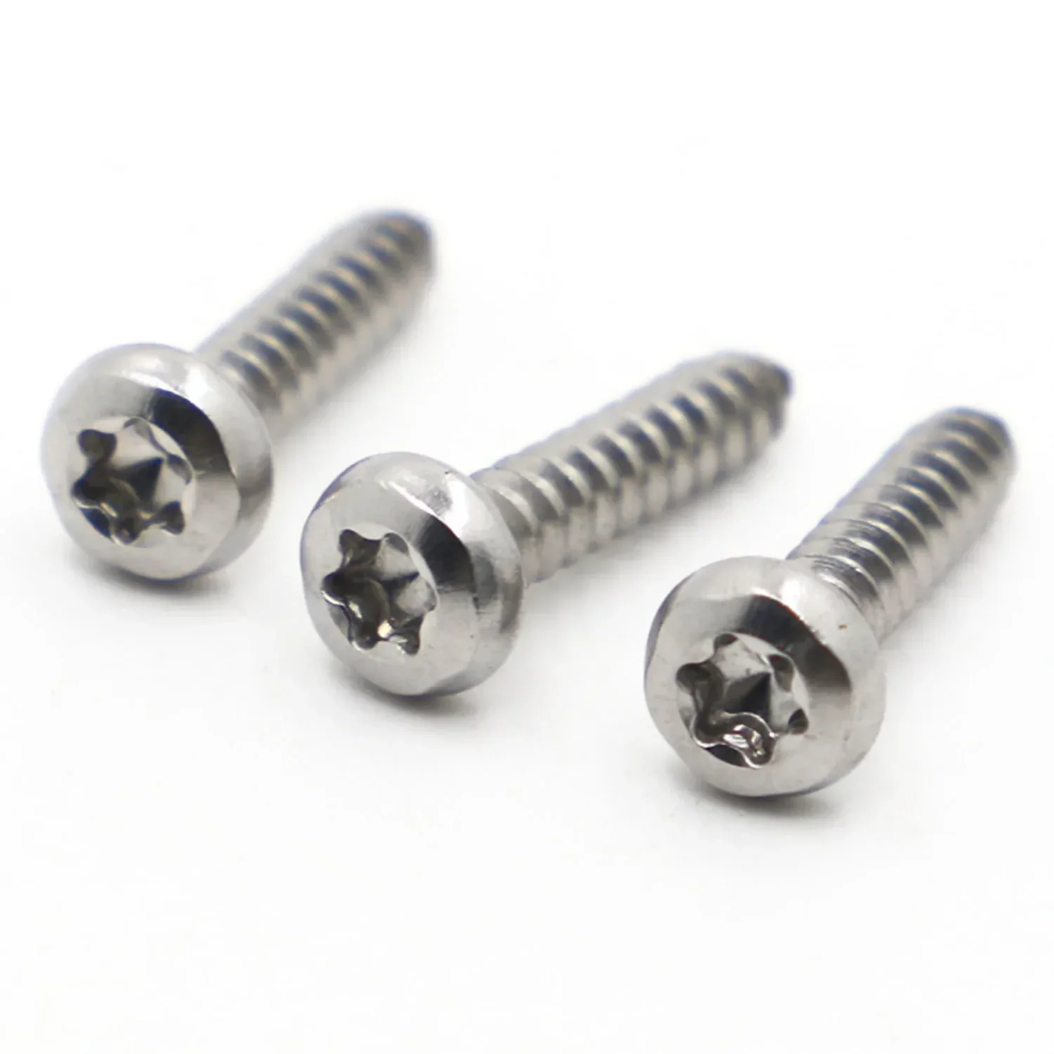 M2.9 M3.5 M4.2 M4.8 Stainless Steel Pan Head Torx Round Six Lobe Self Tapping Screw 10/20pcs
M2.9 M3.5 M4.2 M4.8 Stainless Steel Pan Head Torx Round Six Lobe Self Tapping Screw 10/20pcs