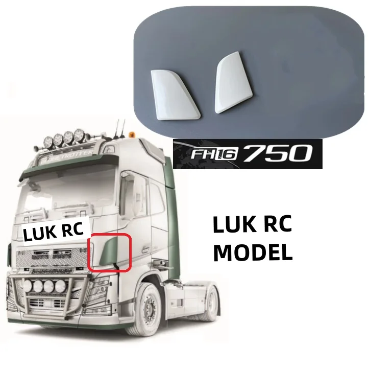 1/14 FH16 750ABS Plastic Front Face Spoiler for DIY RC Tractor Truck 56360 Radio Control Lorry DIY Timber Car Parts
1/14 FH16 750ABS Plastic Front Face Spoiler for DIY RC Tractor Truck 56360 Radio Control Lorry DIY Timber Car Parts