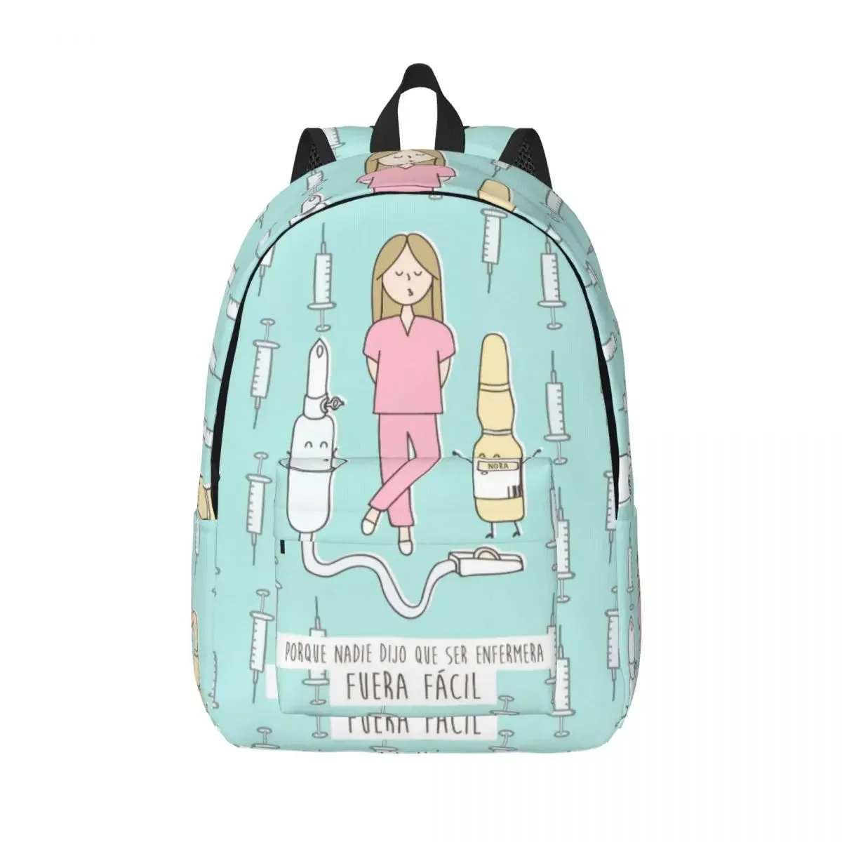 Doctor Nurse Enfermera En Apuros Backpack for Men Women Casual Student Work Daypack Laptop Shoulder Bag with Pocket
Doctor Nurse Enfermera En Apuros Backpack for Men Women Casual Student Work Daypack Laptop Shoulder Bag with Pocket