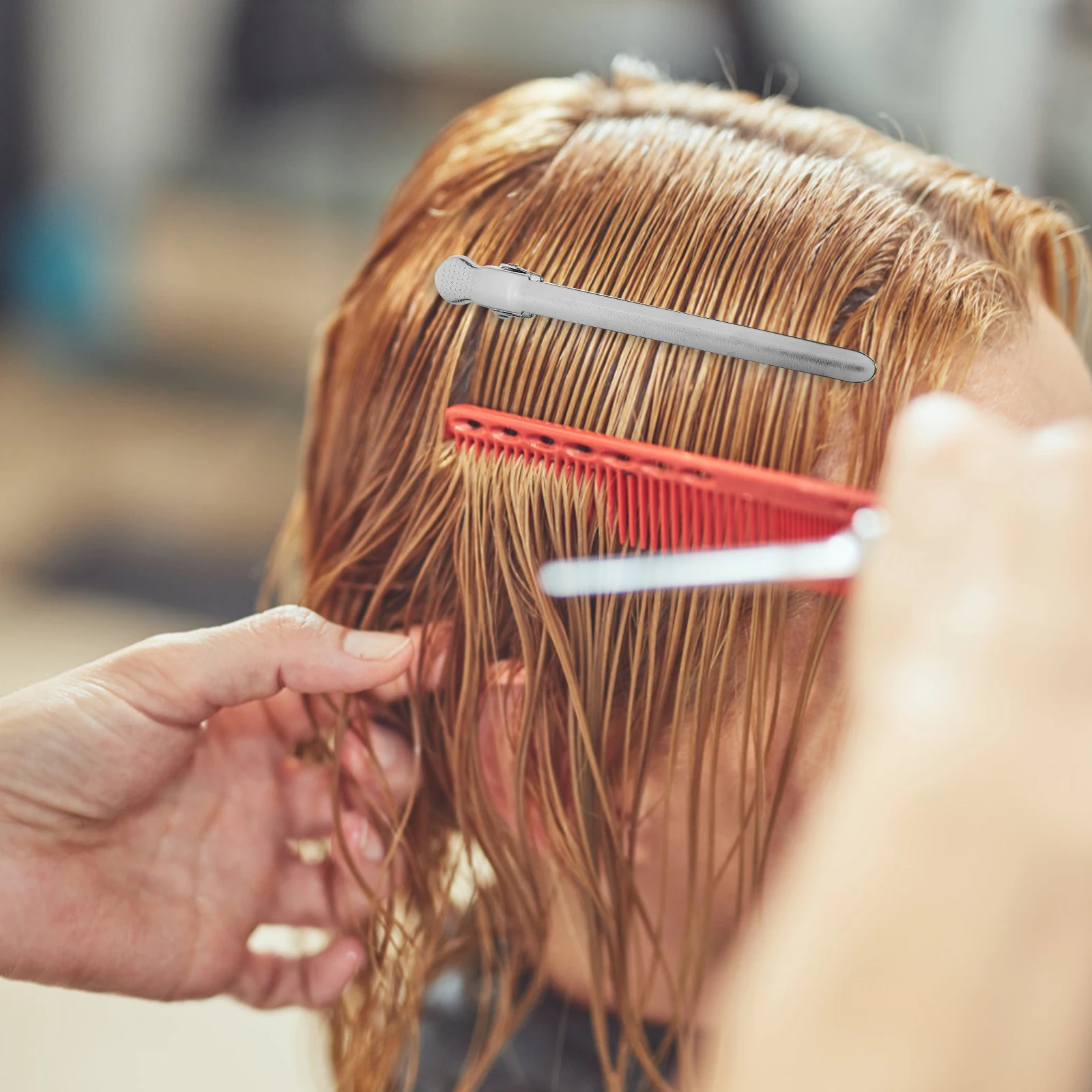 12pcs Aluminum Hair Clamps Sectioning Clips Metal Non-Slip Hairdressing Tools For Salon Styling Fine Thick Hair
12pcs Aluminum Hair Clamps Sectioning Clips Metal Non-Slip Hairdressing Tools For Salon Styling Fine Thick Hair