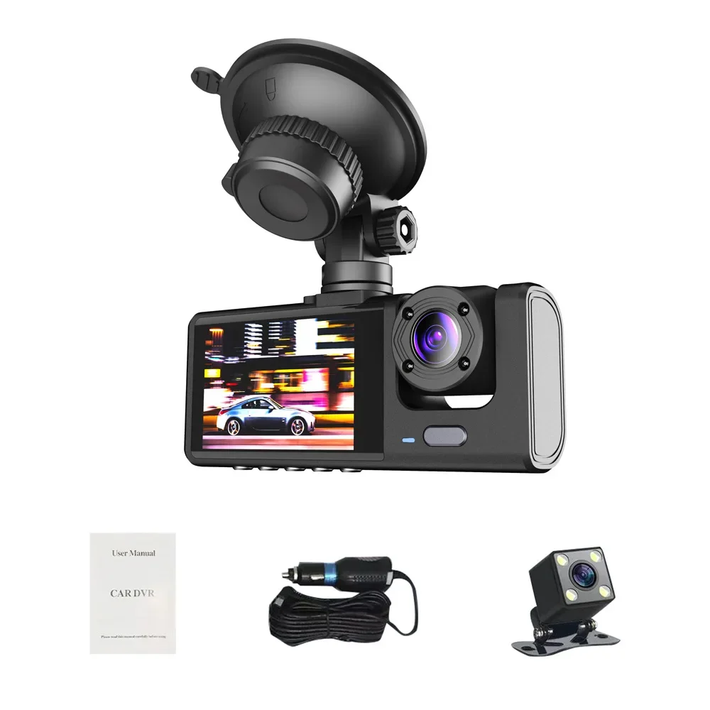 Dash Camera Car DVR Digital Video Recorder 1080P Car Camera Drive Recorder Vehicle Blackbox Dual Lens with Rear View Camera
Dash Camera Car DVR Digital Video Recorder 1080P Car Camera Drive Recorder Vehicle Blackbox Dual Lens with Rear View Camera