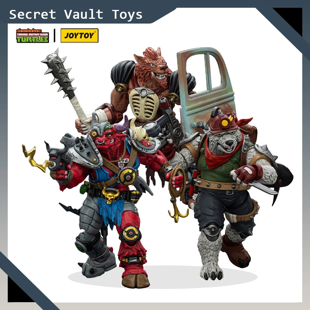 JOYTOY 1/18 TMNT TMNT-Dirtbag TMNT-Groundchuck TMNT-Rahzar Action Figure Collectible Model Anime Statue Desktop Decorat Gift Toy 
JOYTOY 1/18 TMNT TMNT-Dirtbag TMNT-Groundchuck TMNT-Rahzar Action Figure Collectible Model Anime Statue Desktop Decorat Gift Toy