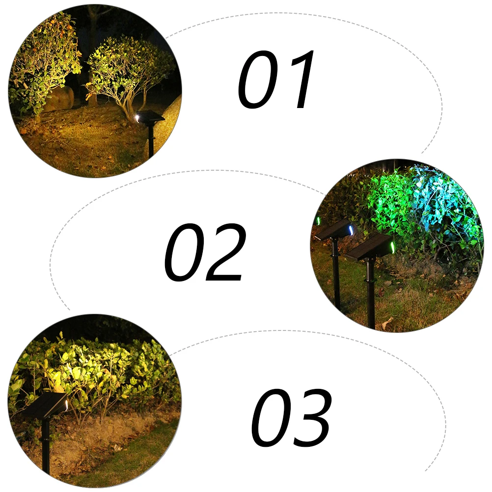 RGB Solar Yard Light Outdoor Waterproof LED Garden Lamp Solar Powered Flower Decoration
RGB Solar Yard Light Outdoor Waterproof LED Garden Lamp Solar Powered Flower Decoration