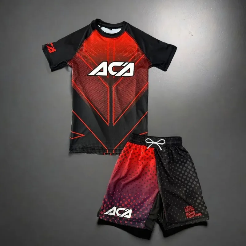 2026 New Competitive Style Fighting Outfit for Men: Breathable Short-Sleeve Shirt and Shorts, Jiu-Jitsu Anti-Abrasion Sportswear
2026 New Competitive Style Fighting Outfit for Men: Breathable Short-Sleeve Shirt and Shorts, Jiu-Jitsu Anti-Abrasion Sportswear