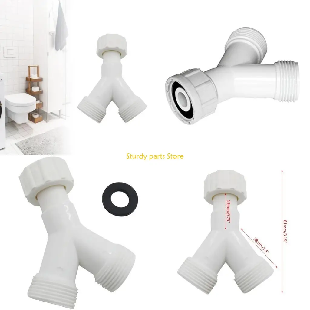 97QC Efficient Hose Y Piece Splitter Connector Leak Proof Seal Suitable for Most Pipe
97QC Efficient Hose Y Piece Splitter Connector Leak Proof Seal Suitable for Most Pipe