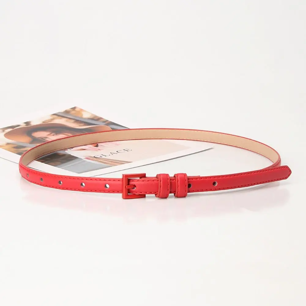 Retro Elegant Candy Color Belt Vintage Adjustable Thin Waist Belt Pu Leather Square Buckle Dress Waistband Girls
Retro Elegant Candy Color Belt Vintage Adjustable Thin Waist Belt Pu Leather Square Buckle Dress Waistband Girls