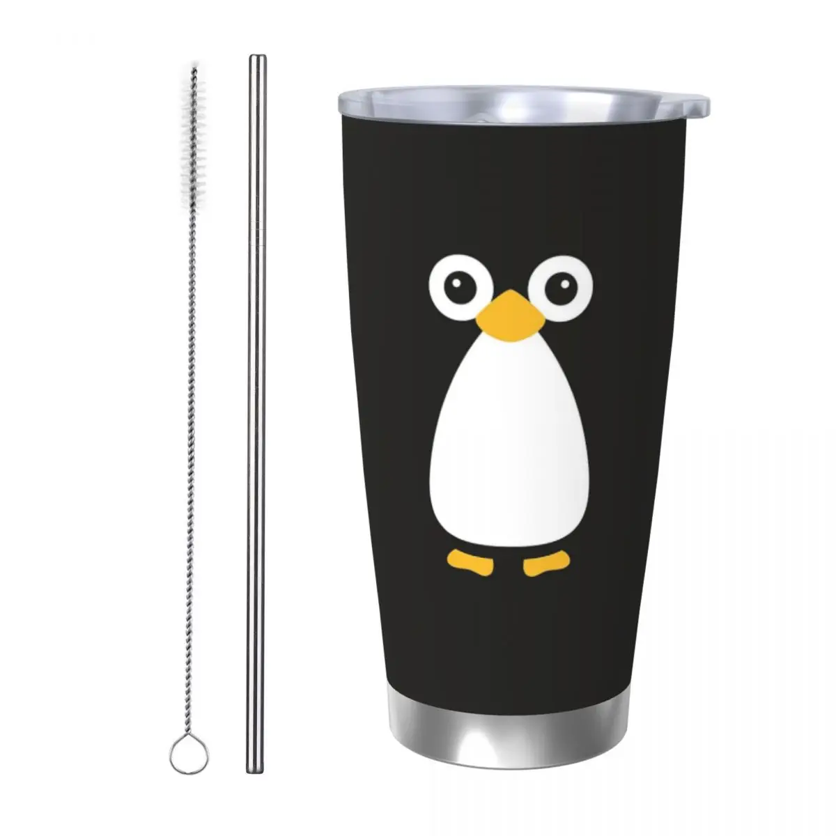 Cute Vector Penguin Stainless Steel Tumbler Vacuum Insulated Mugs Thermal Cold Cup Straw With Lid 20oz
Cute Vector Penguin Stainless Steel Tumbler Vacuum Insulated Mugs Thermal Cold Cup Straw With Lid 20oz