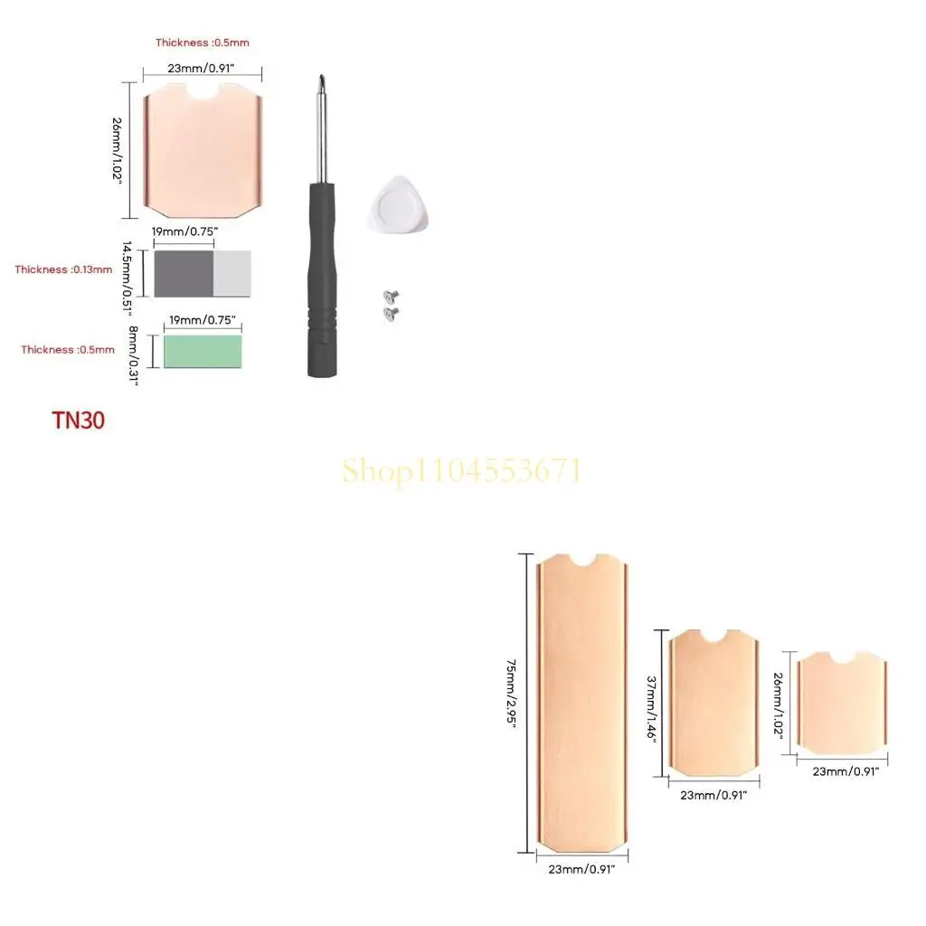 Best Seller 2230 SSD Heatsink NVMe TN30 TN42 TN80 Hard Disk Heat Sink for SteamDeck Game 2242 2280 SSD Copper Radiator Pad
Best Seller 2230 SSD Heatsink NVMe TN30 TN42 TN80 Hard Disk Heat Sink for SteamDeck Game 2242 2280 SSD Copper Radiator Pad