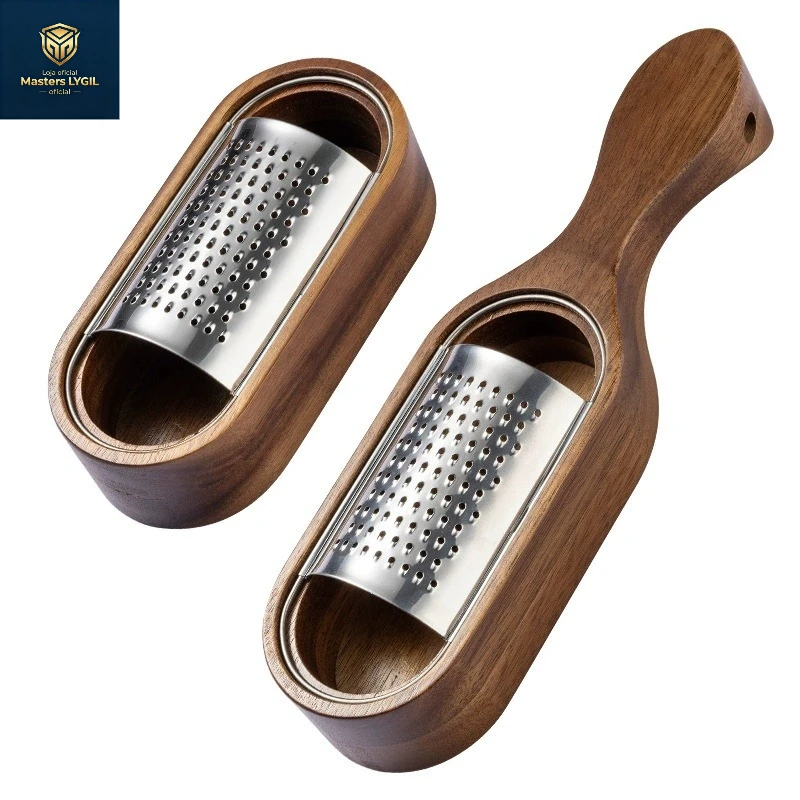 1PC-Stainless Steel Cheese Grater; Storage Box Made of Red Sandalwood; Cheese Tool Grater; Slicer
1PC-Stainless Steel Cheese Grater; Storage Box Made of Red Sandalwood; Cheese Tool Grater; Slicer