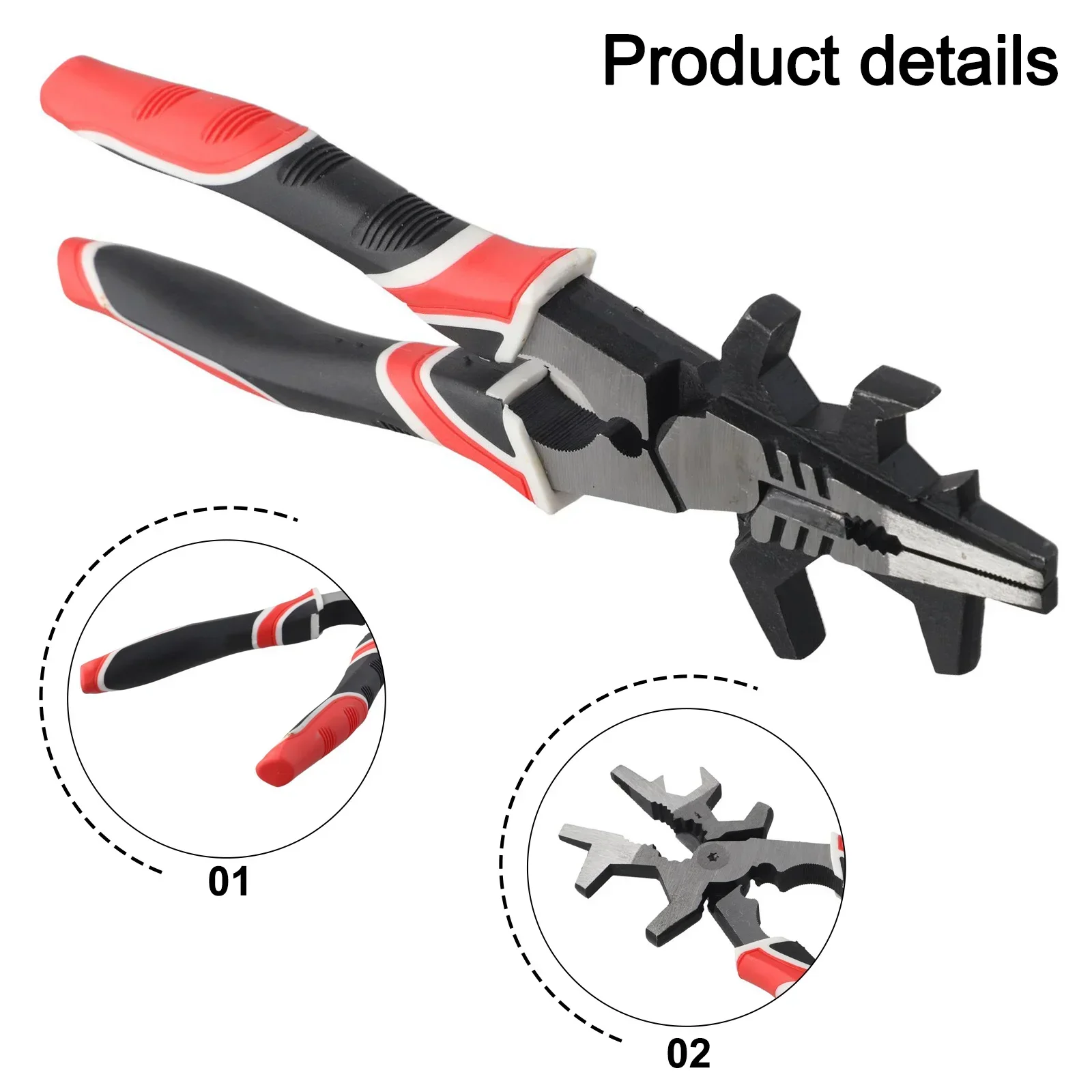 Anti-Slip Grip Multi-Function Pliers Welding Operations Robust Construction User-Friendly Design Versatile Tool
Anti-Slip Grip Multi-Function Pliers Welding Operations Robust Construction User-Friendly Design Versatile Tool