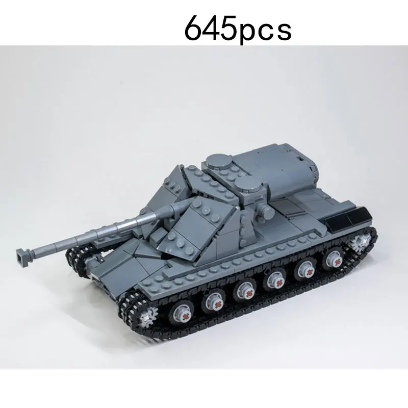 MOC 645pcs Tank Model Small Particle Assembly Building Blocks Adult Collectible Desktop Ornament Boy Toy
MOC 645pcs Tank Model Small Particle Assembly Building Blocks Adult Collectible Desktop Ornament Boy Toy