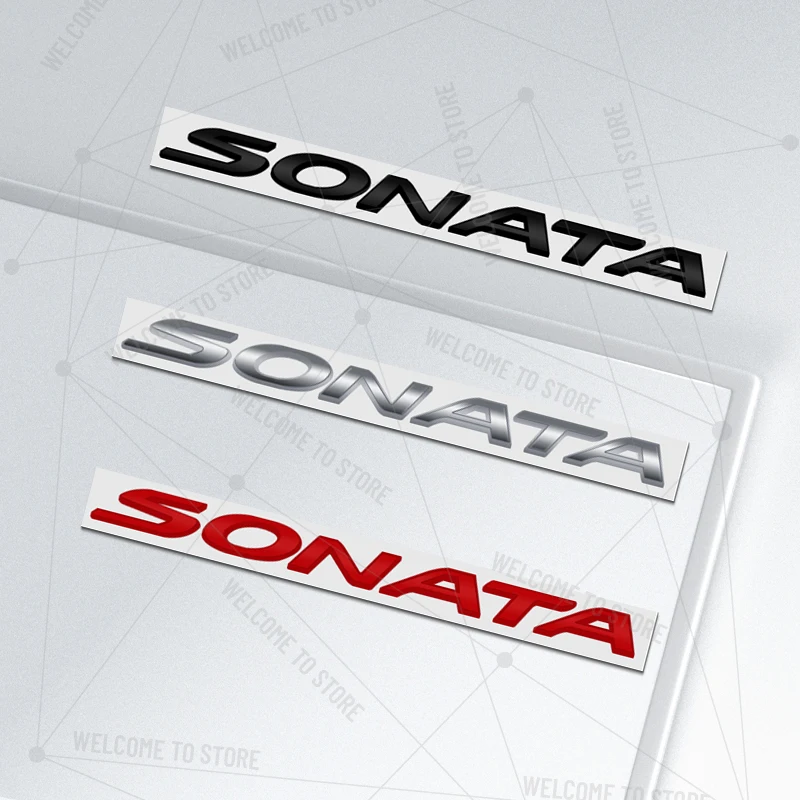 Car Styling For Sonata SE SEL Hybrid N Line Logo Metal 3D Letter Rear Trunk Decals Emblem Badge Decor Accessories
Car Styling For Sonata SE SEL Hybrid N Line Logo Metal 3D Letter Rear Trunk Decals Emblem Badge Decor Accessories