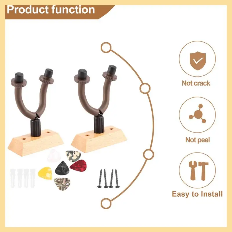 AA90-Guitar Stand,Guitar Wall Mount,Guitar Wall Hanger With Screws, Guitar Hanger With 5 Pack Guitar Pick, Ukulele Wall Mount
AA90-Guitar Stand,Guitar Wall Mount,Guitar Wall Hanger With Screws, Guitar Hanger With 5 Pack Guitar Pick, Ukulele Wall Mount