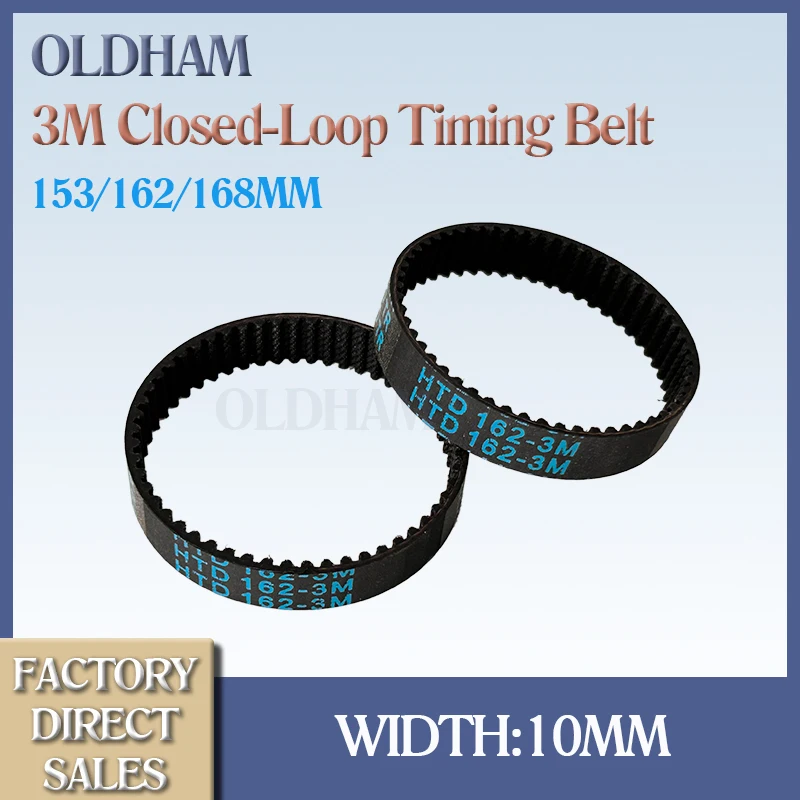 3M Closed Loop Timing Belt Rubber HTD 3M Width 6mm Lenght 153mm 162mm 168mm Synchronous Belt HTD 3M Belts 3D Printer Parts
3M Closed Loop Timing Belt Rubber HTD 3M Width 6mm Lenght 153mm 162mm 168mm Synchronous Belt HTD 3M Belts 3D Printer Parts