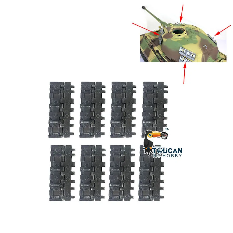 Heng Long Metal Turret Armours For 1/16 Henschel King Tiger RC Tank Model 3888A
Heng Long Metal Turret Armours For 1/16 Henschel King Tiger RC Tank Model 3888A