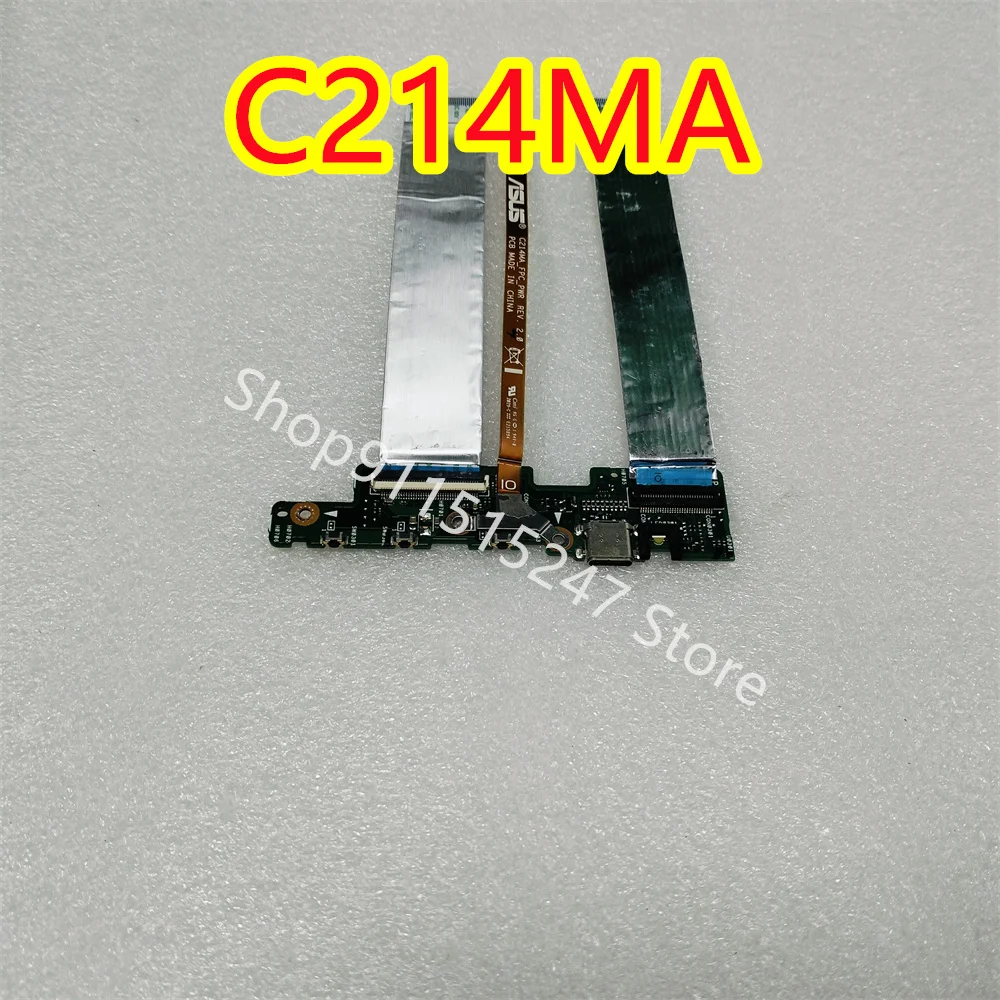 Original For Asus Chromebook C214MA Laptop USB Port IO Circuit Board Button switch With Gold Ribbon Cable 100% Tested Perfect
Original For Asus Chromebook C214MA Laptop USB Port IO Circuit Board Button switch With Gold Ribbon Cable 100% Tested Perfect