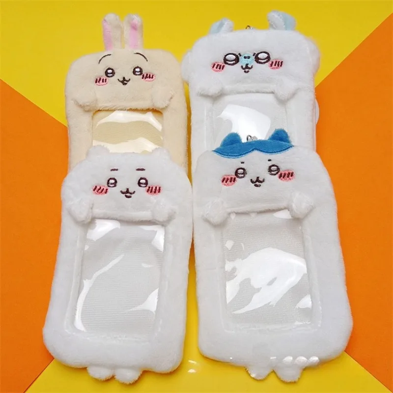 Japanese Anime ckw Plush Photocard Holder Cute Usagi Hachiware chii Student ID & Card Sleeve Kawaii Bag Charm Pendant
Japanese Anime ckw Plush Photocard Holder Cute Usagi Hachiware chii Student ID & Card Sleeve Kawaii Bag Charm Pendant