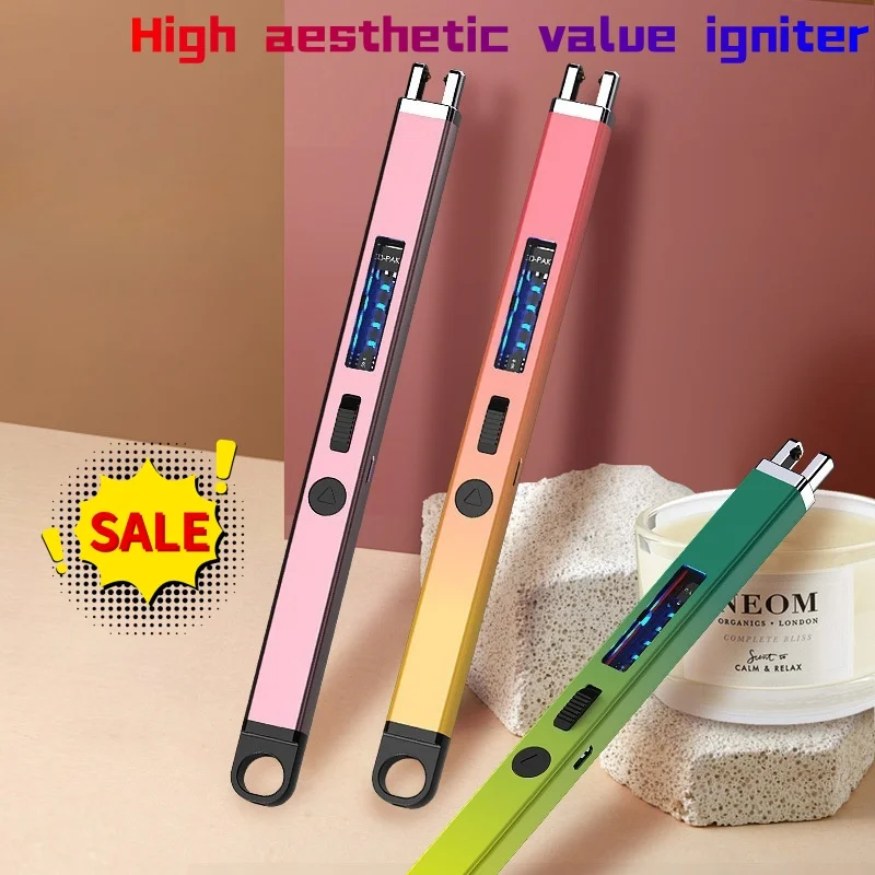 Electric Arc Lighter Aromatherapy Candle Kitchen Igniter Windproof USB Charging Gas Stove 360 ° Pulse Plasma Flameless Lighter
Electric Arc Lighter Aromatherapy Candle Kitchen Igniter Windproof USB Charging Gas Stove 360 ° Pulse Plasma Flameless Lighter