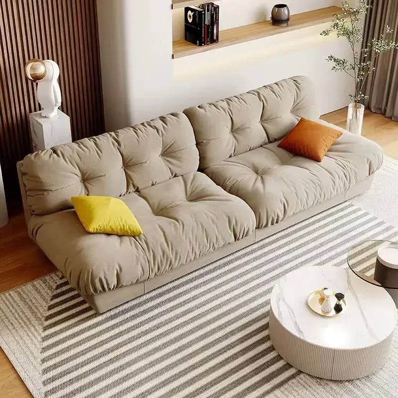 Couch 3 Seater Sofa European Cloud Lazy Curved Corner Design Loveseat Sofa Modular Japandi Dining Craft Divano Trendy Furniture
Couch 3 Seater Sofa European Cloud Lazy Curved Corner Design Loveseat Sofa Modular Japandi Dining Craft Divano Trendy Furniture